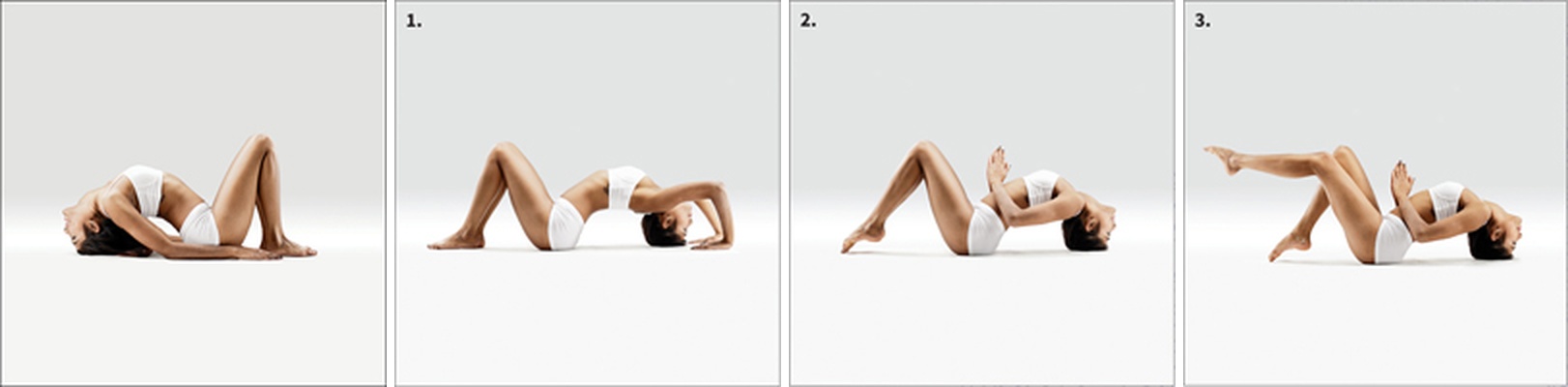 Poloviční ryby - Ardha Matsyasana