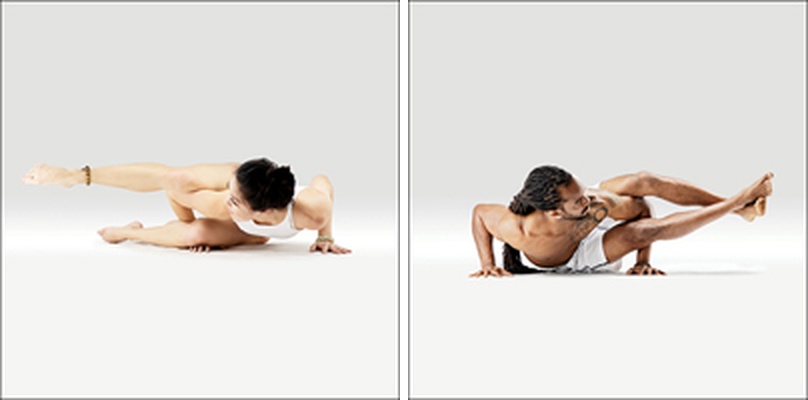 Mudrc Ashtavakra - Ashtavakrasana