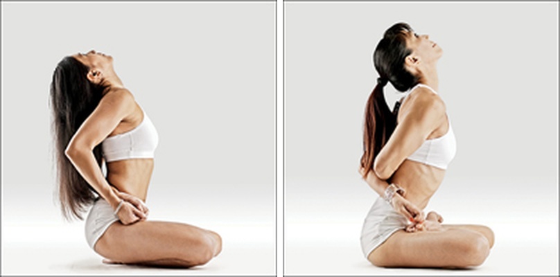 Svázaná lotosový sed - Baddha Padmasana