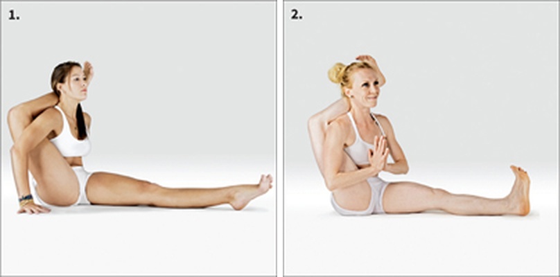 Stoj na hlavě na jedné noze - Eka Pada Shirshasana