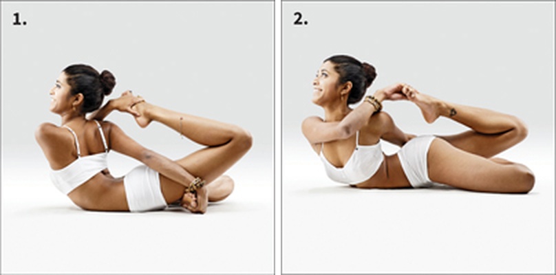 Mudrc Ghérandy - Gherandasana 4