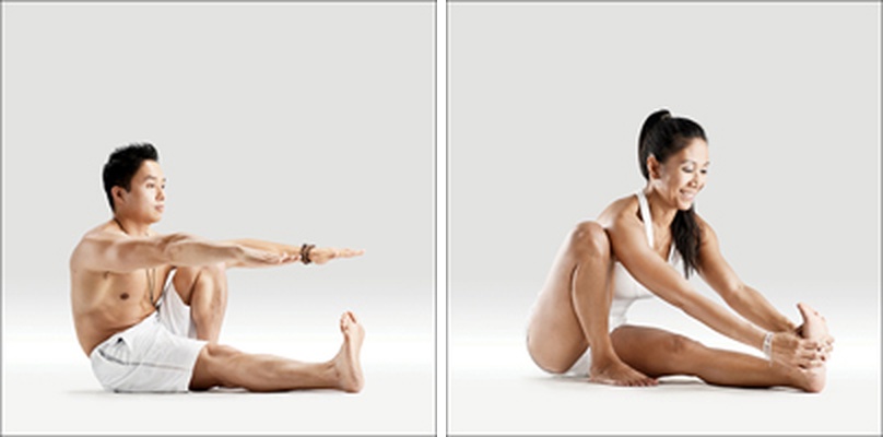 Mudrc Maríčiho - Marichyasana 1 & 2 Prep.
