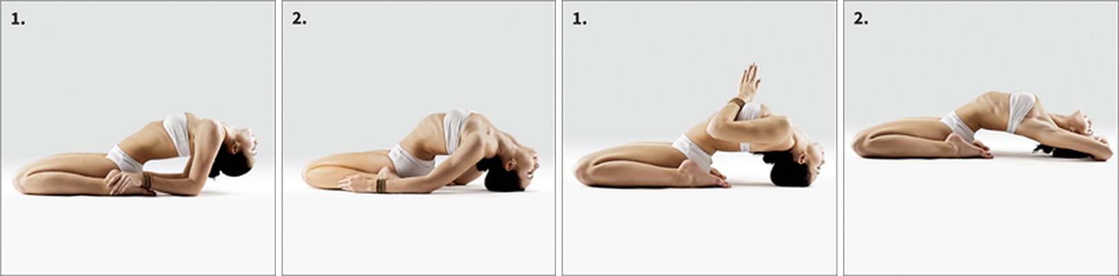 Lůžka (Paryankāsana) - Paryankasana