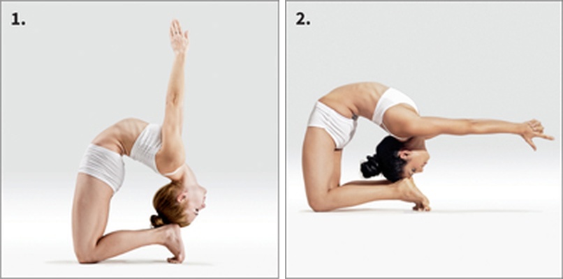 Holub na špičkách - Prapada Kapotasana