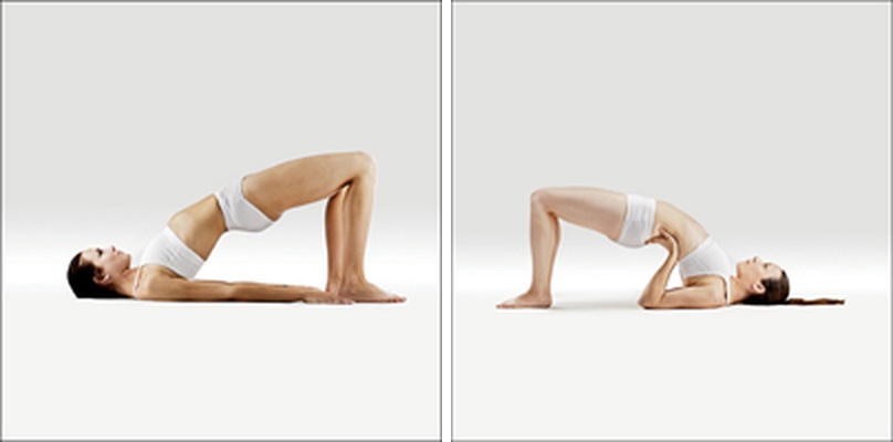 Poloviční most I - Setu Bandha Sarvangasana I