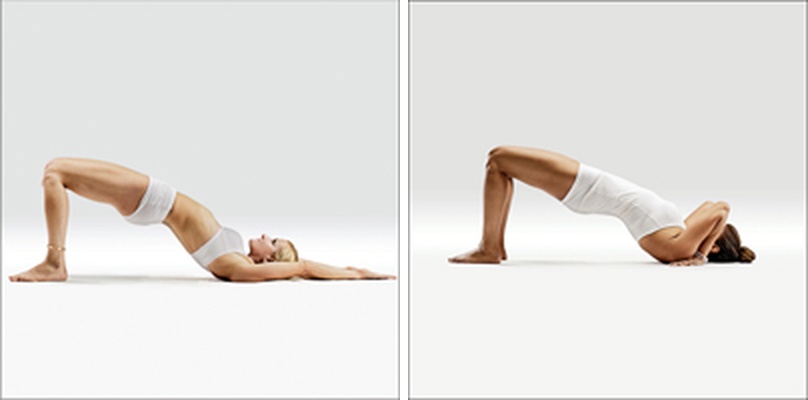 Poloviční most II - Setu Bandha Sarvangasana II
