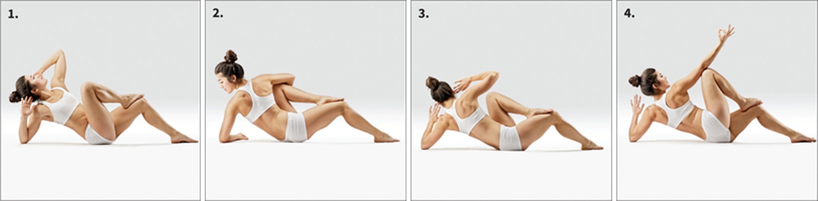 Šest úhlů (Ṣaṭkoṇāsana) (šesti úhlů) - Shatkonasana
