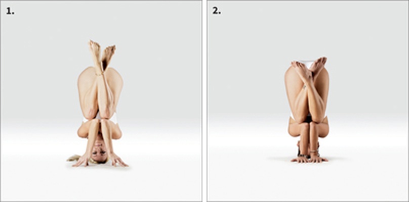 Stoj na hlavě - Shirshasana 8