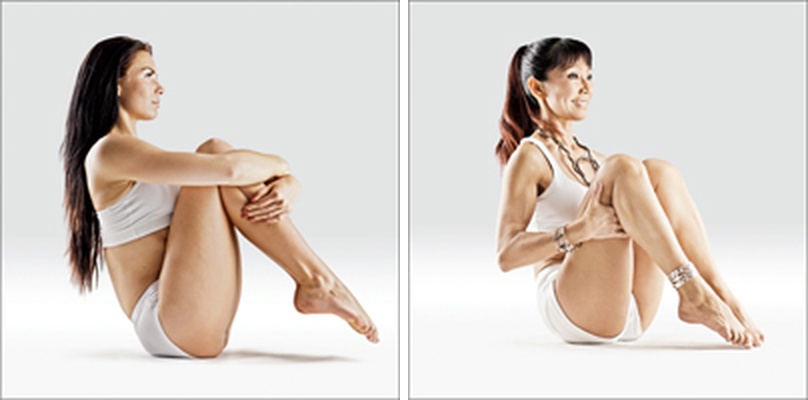 Loďka I - Sukha Navasana I