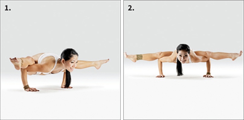 Světluška - Tittibhasana