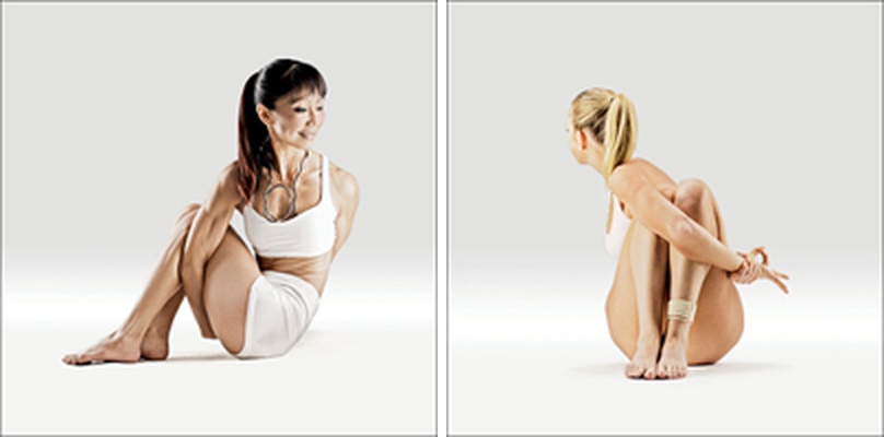 Smyčka vsedě II - Upavishta Pashasana II