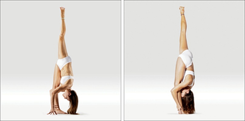 Roznožená protažení - Urdhva Prasarita Ekapadasana
