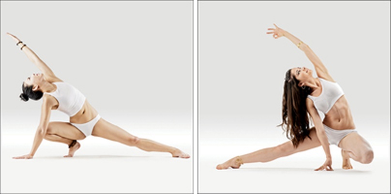 Skandásana na špičce II - Utthita Parshva Pada Prapada Upaveshasana II