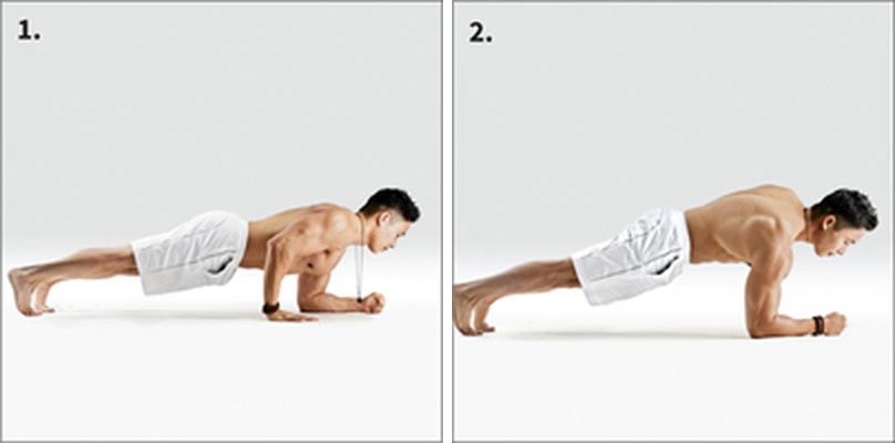 Hůl - Vishama Makara Dandasana