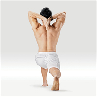 Nízký výpad - Anjaneyasana