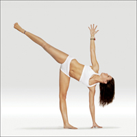 Půlměsíc - Ardha Candrāsana
