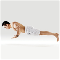 Krokodýl (Nakrāsana) - Nakrasana
