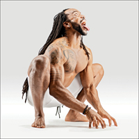 Malasana s variací Narasimhasana - Narasimhasana in Malasana