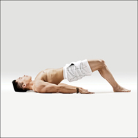 Poloviční most - Setu Bandha Sarvangasana