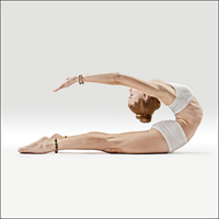 S tváří vzhůru Bez opory kobry - Urdhva Mukha Niralamba Bhujangasana