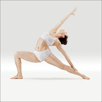 Obrácený bojovník - Viparīta Vīrabhadrāsana